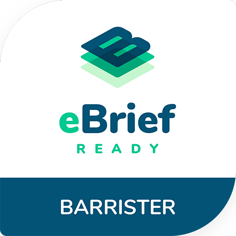 eBrief ready Barrister graphic